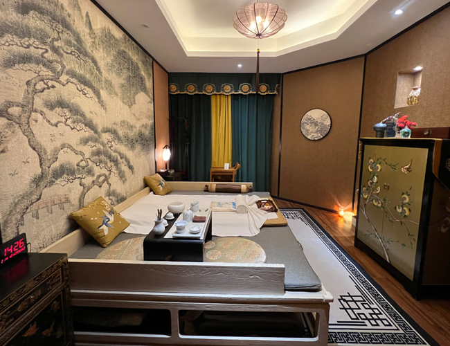 南京江宁足疗减压会所环境展示（二）一种真挚的艺术生活态度